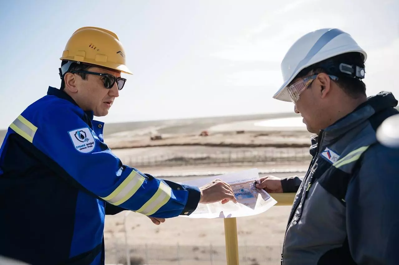 М. Mirzagaliyev inspected the progress of works on flood control measures in KPI complex