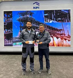 Employees of the gas chemical industry were awarded