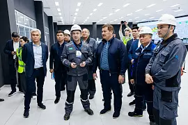 Первый заместитель Премьер-министра РК Нурлыбек Налибаев ознакомился с динамикой развития и новыми возможностями производства KPI