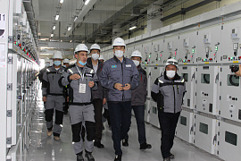Министр энергетики РК Магзум Мирзагалиев посетил завод по производству полипропилена