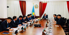 Встреча Премьер-Министра РК с Председателем Совета директоров «CNCEC»